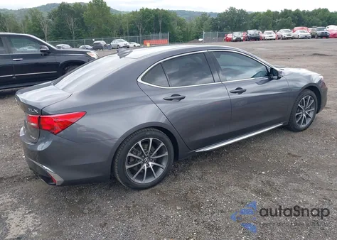 2018 Acura Tlx Tech Pkg из США, поврежденный, VIN 19UUB3F59JA004190